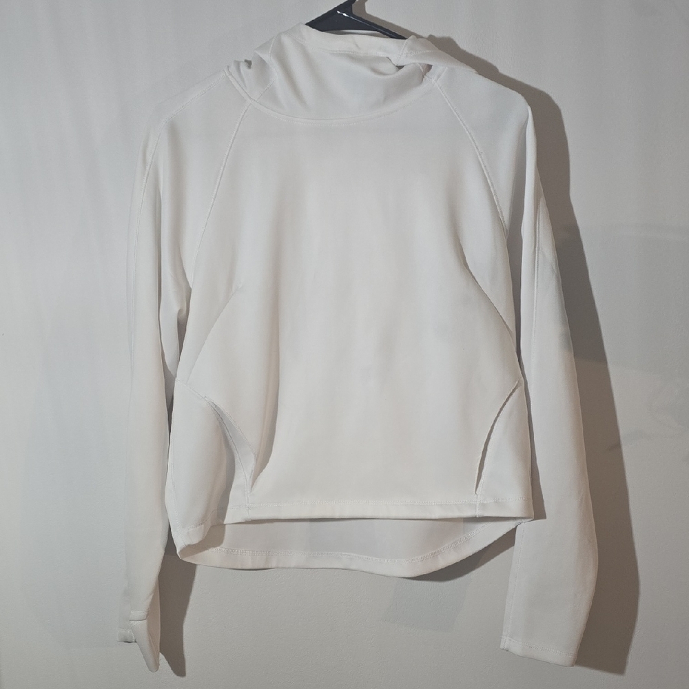 Spyder White Long Sleeve Hoodie